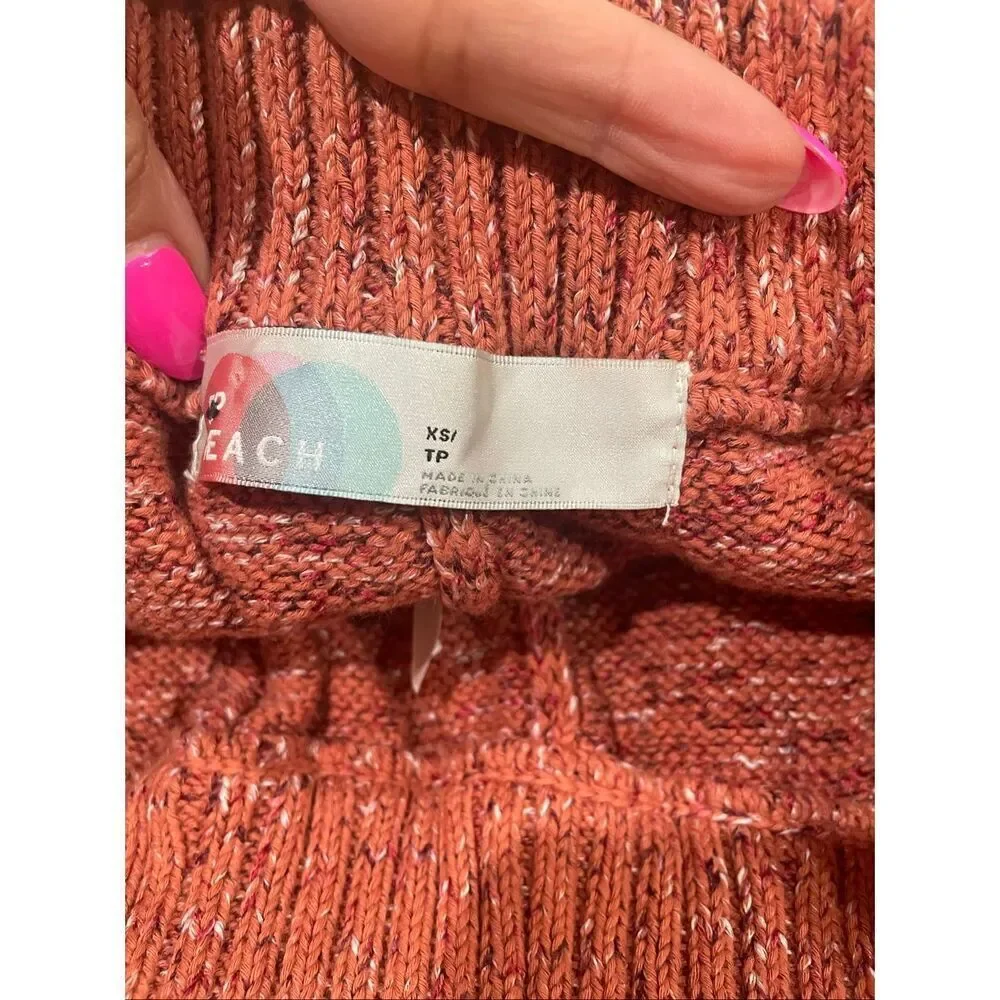 Free People Beach Sweater Knit Harem Pant Size XS